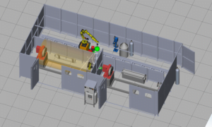 Twin Cell robotic welding set up at Unifabs