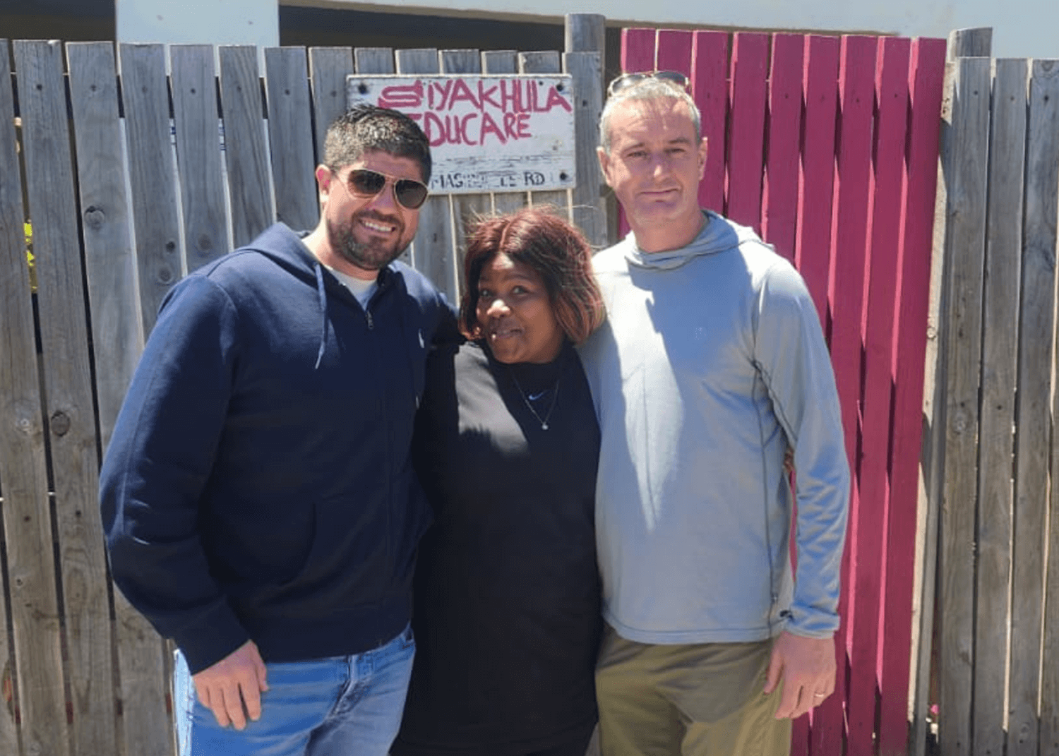 Jason Austin In South Africa at Siyakhula Preschool