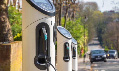 stock image of a self service ev charging point displaying Self-Service Kiosk Manufacturing UK capabilities