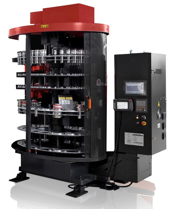 Automated Punch Die Changer for integration with the Amada EML 2515AJ punch laser combination machine delivers efficiency in sheet metal fabrication