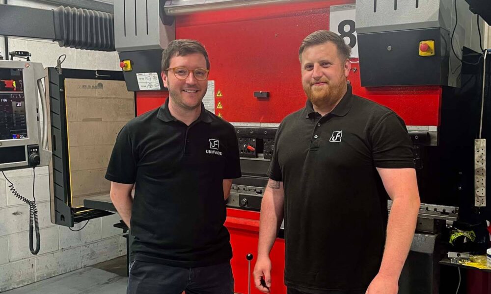 Ashley Roberts Unifabs R&D Coordinator and CAD Engineer celebrates 10 years of his UK engineering career