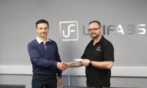 Celebrating Chris Lawrence’s career of 10 years at Unifabs, from welding and fabrication to production manager